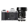 Leica SL2 Gehäuse silber + Noctilux-M 50mm/1,2 ASPH + M-Adapter L, ArtNr. 10618