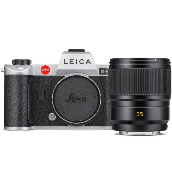 Leica SL2 Gehäuse silber + Summicron-SL 35mm/2 ASPH. ArtNr. 10621