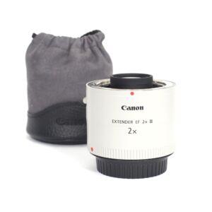 Canon EF 2x III Extender, Beutel