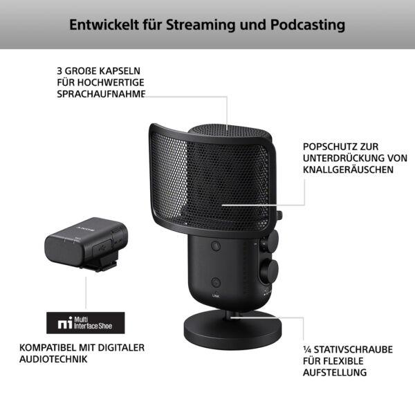 Sony ECM-S1 Kabelloses Streaming-Mikrofon – Bild 2