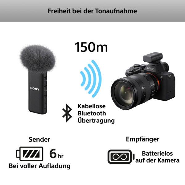 Sony ECM-W3 Kabelloses Mikrofonsystem – Bild 3