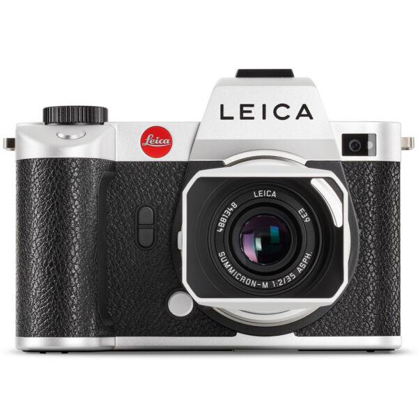 Leica SL2 Silver Glow Outfit – Kit inkl. Summicron M 35mm/2 silber ASPH + M/L Adapter silber, ArtNr. 10896