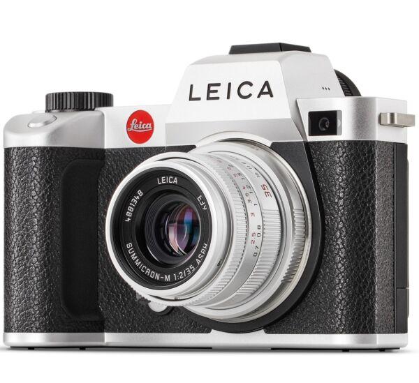 Leica SL2 Silver Glow Outfit – Kit inkl. Summicron M 35mm/2 silber ASPH + M/L Adapter silber, ArtNr. 10896 – Bild 2