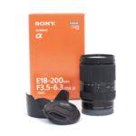 Sony E 18-200mm/3,5-6,3 OSS, LE, servicegeprüft, OVP