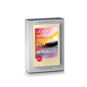 Leica Sofort Farbbild Kassette, 10 Fotos, neo gold, ArtNr. 19678
