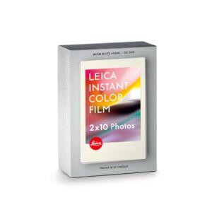 Leica Sofort Farbbild Duo-Kassette, 20 Fotos, warm weiß, ArtNr. 19679