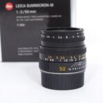 Leica M Summicron 50mm/2 Sn.4801176, Art.11826, OVP