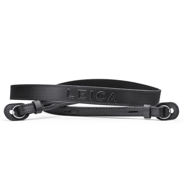 Leica Tragriemen, Leder, schwarz, ArtNr. 18553