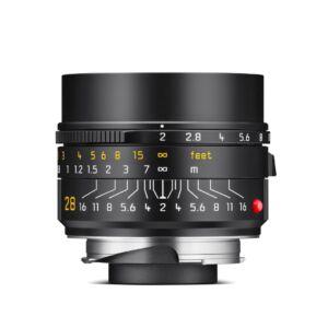 Leica Summicron-M 28mm/2 ASPH. schwarz, ArtNr. 11618