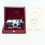 Leica M6J Gehäuse Sn. 1973-29 mit Leica M Elmar 50mm/2,8 Sn. 1973-29 serviciert, “Sonder Edition 40 Jahre Leica M Fotografie”, Art. Nr. 10440, OVP