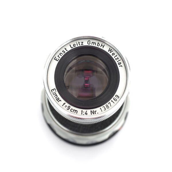 Leica M-Elmar 90mm/4 silber, Sn.1387169, Art.ILOO/11131, versenkbar – Bild 3