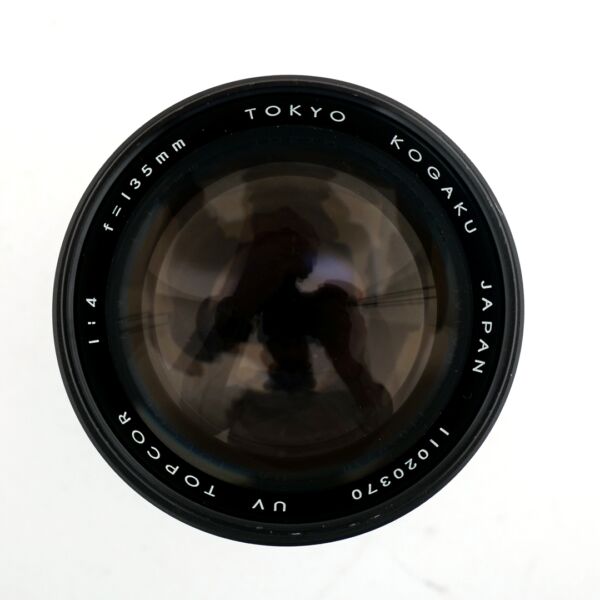 Tokyo Kogaku Topcor 135mm/4 (leichter Staub im Linsensystem, kein Einfluss auf Bildqualität), für Topcon – Bild 3