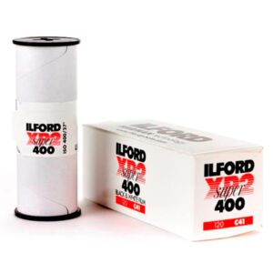 Ilford XP 2 Super 400 Rollfilm SW auf C41 Basis