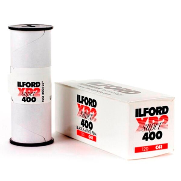 Ilford XP 2 Super 400 Rollfilm SW auf C41 Basis