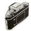 Exakta II Gehäuse Sn.663231 2. Version mit Zeiss Jena T 50mm/3,5 chrom Sn 3680239 serviciert, Tasche – Bild 3