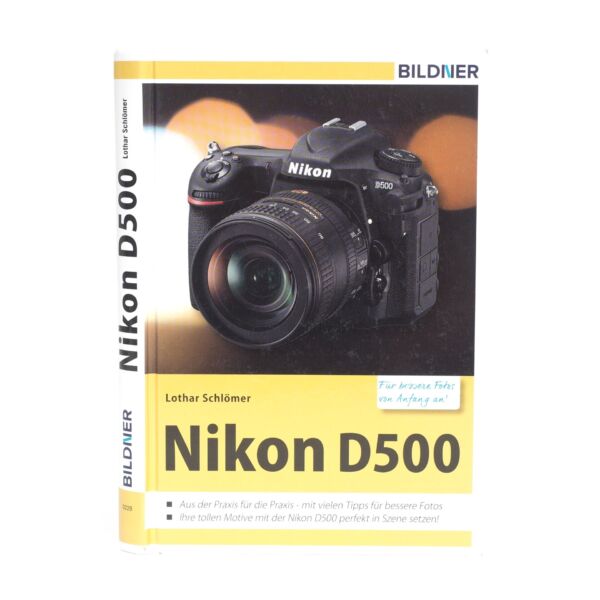 Nikon D500 Buch, Lothar Schlömer, inkl. 20% MwSt.