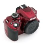 Nikon D 3200 Gehäuse rot (5219 Auslösungen)