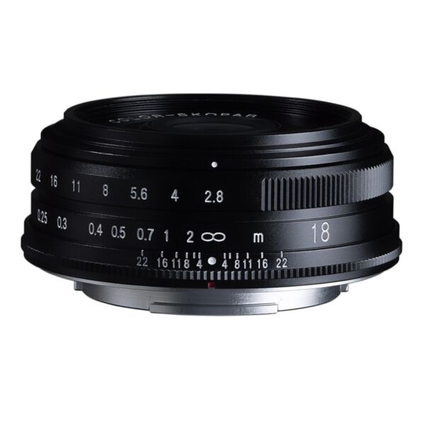 Voigtländer 18mm/2,8 Color-Skopar X-Mount - schwarz