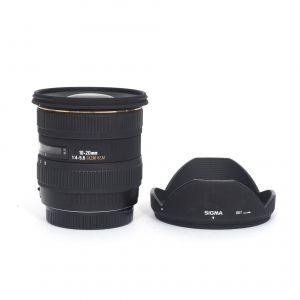 Sigma AF 10-20mm/4-5,6 DC, HSM, Sonnenblende, für Canon EF-S