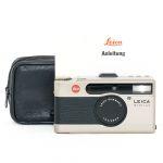 Leica Minilux, Sn.2075304, Art.Nr.306040, Kompaktkamera, Tasche, Anleitung