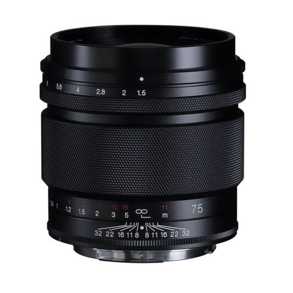 Voigtländer Nokton 75mm/1,5 asphärisch Canon RF - Schwarz