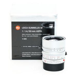 Leica M Summilux 50mm/1,4 Asph. silber, Sn. 4206400, Art. 11892, 6 Bit-codiert, OVP
