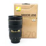 Nikon AF-S 24-70mm/2,8 G, ED, (leichter Staub im Linsensystem, kein Einfluss auf Bildqualität), OVP