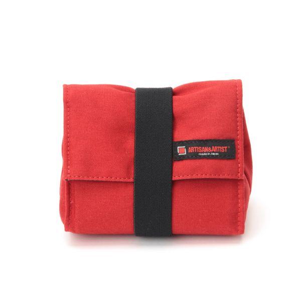 Artisan & Artist Leinwand Kameratasche rot ACAM-76 RED