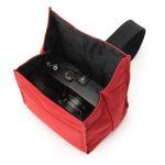 Artisan & Artist Leinwand Kameratasche rot ACAM-76 RED