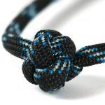 Artisan & Artist Paracord Kompaktkamera-Handschlaufe blau/schwarz ACAM-P04H BKBL