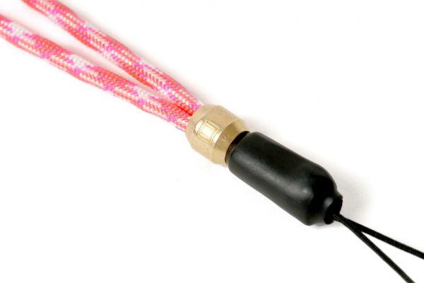 Artisan & Artist Paracord Kompaktkamera-Handschlaufe pink/weiß ACAM-P04H PNWT – Bild 3