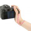 Artisan & Artist Paracord Kompaktkamera-Handschlaufe pink/weiß ACAM-P04H PNWT – Bild 5