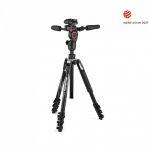 Manfrotto Kit Befree 3 Way Live Advanced mit Fluid-Video-Neiger