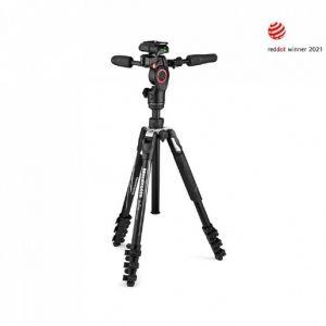 Manfrotto Kit Befree 3 Way Live Advanced mit Fluid-Video-Neiger