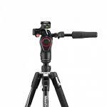 Manfrotto Kit Befree 3 Way Live Advanced mit Fluid-Video-Neiger