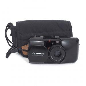 Olympus MJU Zoom Kompaktkamera schwarz, Tasche, inkl. 20% MwSt.