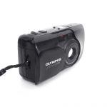 Olympus MJU Zoom Kompaktkamera schwarz, Tasche, inkl. 20% MwSt.