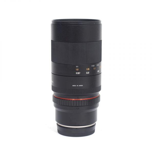 Walimex MF 100mm/2,8 ED, UMC, Pro, Macro, Sonnenblende, für Fujifilm X – Bild 2