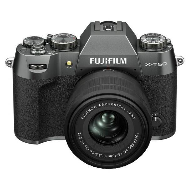 Fujifilm X-T50 Gehäuse anthrazit + XC 15-45mm/3,5-5,6 OIS PZ – Bild 4