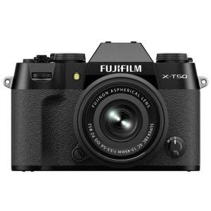 Fujifilm X-T50 Gehäuse schwarz + XC 15-45mm/3,5-5,6 OIS PZ