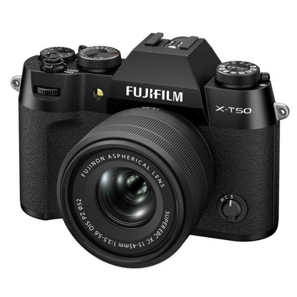 Fujifilm X-T50 Gehäuse schwarz + XC 15-45mm/3,5-5,6 OIS PZ – Bild 7