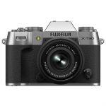 Fujifilm X-T50 Gehäuse silber + XC 15-45mm/3,5-5,6 OIS PZ