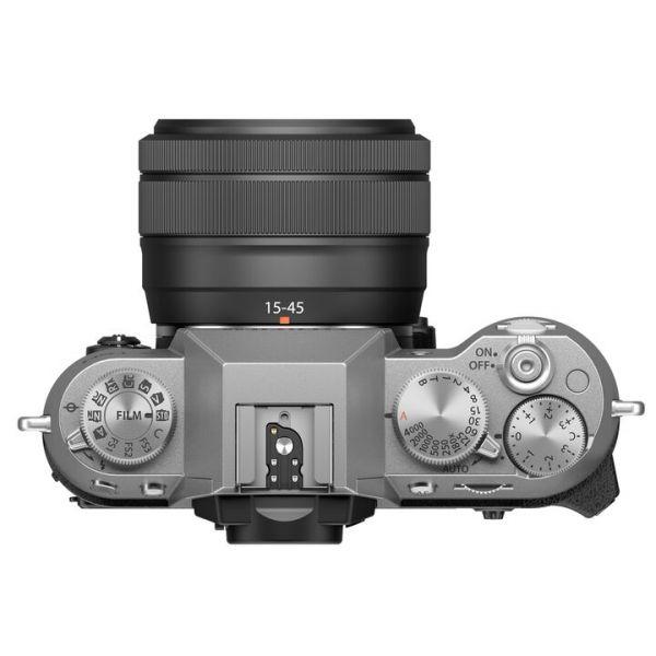 Fujifilm X-T50 Gehäuse silber + XC 15-45mm/3,5-5,6 OIS PZ – Bild 4