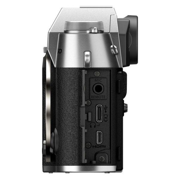 Fujifilm X-T50 Gehäuse silber – Bild 5