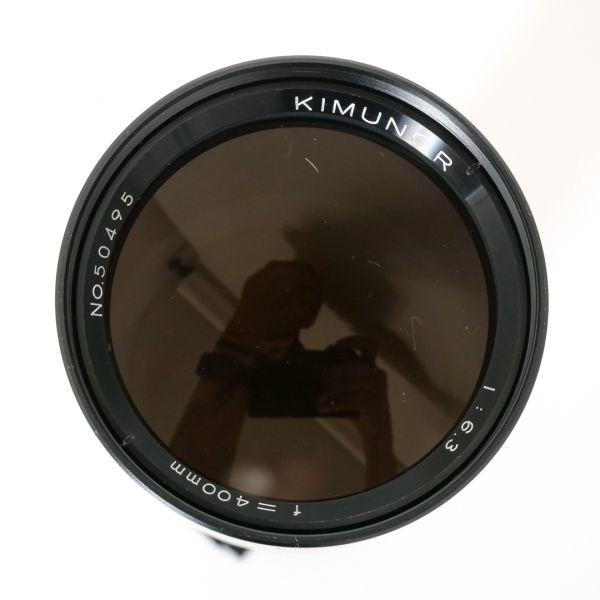 Kimunor MF 400mm/6,3 für Canon FD – Bild 3