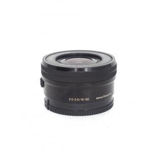 Sony E 16-50mm/3,5-5,6 PZ, OSS, schwarz, (Zoomhebel schwergängig)
