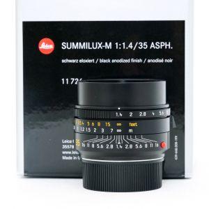 Leica M Summilux 35mm/1.4 ASPH, SN 4920865, schwarz, 6-Bit codiert, Art. Nr. 11726, OVP, 1 Jahr Garantie