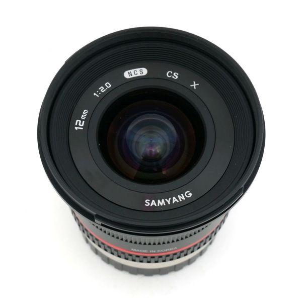 Samyang MF 12mm/2 NCS, CS, OVP, für Fujifilm X – Bild 3