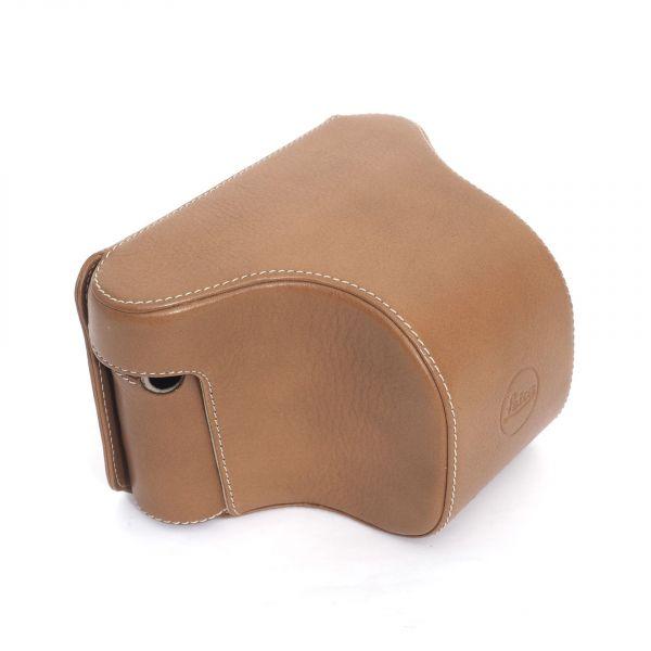 Leica Bereitschaftstasche Q (Typ 116) Leder braun – Bild 2