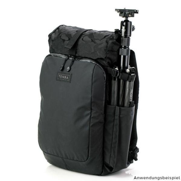 Tenba FULTON V2 Allwetter Rucksack schwarz/schwarz Camo 16L – Bild 6